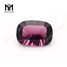 Ovale en verre taillé concave en vrac 15 x 20 mm Perle Pierres précieuses en verre à facettes