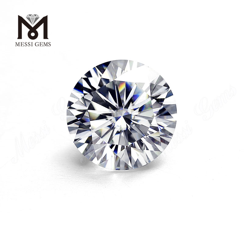 Diamant synthétique moissanite pierres précieuses en vrac coupe spéciale ronde DEF VVS