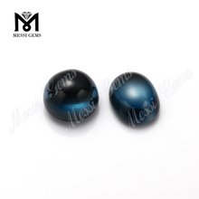 matériau naturel rond londres bleu topaze pierres précieuses cabochon prix par carat