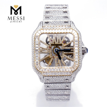 Testeur de diamant de luxe fait main VVS Moissanite Diamond Watch Pass
